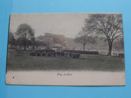 Delcampe - HUY - Le Parc ( Edit.: ? ) 1906 ( Zie / Voir Scans ) ! - Huy