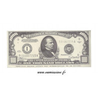 ÉTATS UNIS - 1.000 DOLLARS - PIZZERIA LA RONDA - BILLET FANTAISIE - Billets Des États-Unis (1862-1923)