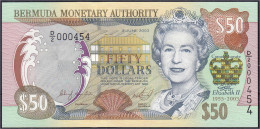Delcampe - 50 Dollars 2.6.2003. KN. 000454. I-, Selten. Pick 56. - Bermudas