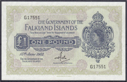 Delcampe - 1 Pound 15.6.1982. I. Pick 8e. - Falkland Islands