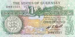 Guernsey 1 Pound, P-48a (1980) - UNC - Guernsey