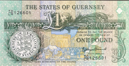Guernsey 1 Pound, P-62 (2013) - UNC - Guernsey