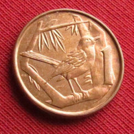 Cayman Islands 1 Cent 1992 KM# 87a Lt 1800 Iles Caymans Caimão Caiman Islas - Iles Caïmans