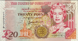 Guernsey 20 Pounds, P-58c (2010) - UNC - Guernsey