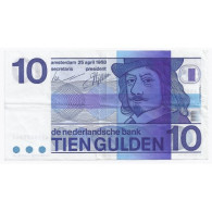 PAYS BAS - PICK 91 B - 10 GULDEN - 25/04/1968 - TTB+ - Other & Unclassified