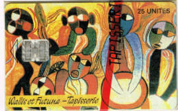 Wallis Futuna Phonecard Telecarte WF8 05/95 1995 Danse Peinture Tapisserie Pilioko NSB BE - Wallis And Futuna