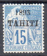 !!! TAHITI, N°24 NEUF CHARNIERE QUASI INVISIBLE - Tahiti