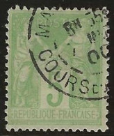 France  .  Y&T .      102     .    O   .    Oblitéré - 1898-1900 Sage (Tipo III)