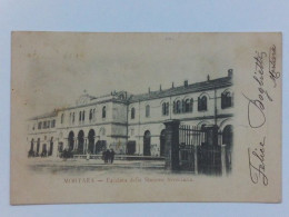 Delcampe - Lombardia Pavia 11153 Sazione Ferroviaria Bahnhof Station 1901 - Pavia