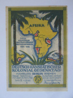 Rare! Germany/Allemagne Colonies In Africa(Luderitz/Namibia) 75 Pfennig 1921 Notgeld AUNC - Collections