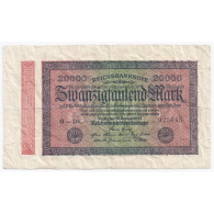 ALLEMAGNE - PICK 85 A - 20 000 MARK 1923 - 20.02 - TTB - Autres & Non Classés