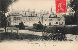 [-5%] FRANCE - Chaulnes - Le Château - Ancienne Propriété Des Ducs De Chaulnes P D - Carte Postale Ancienne - Chaulnes