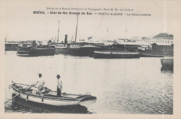 Delcampe - BRESIL ETAT DE RIO GRANDE DO SUL PORTO ALLEGRE  / DEBARCADERE - Rio De Janeiro