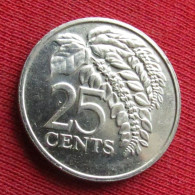 Trinidad And Tobago 25 Cents 1983 KM# 32 Trinité-et-Tobago Trinidad En Tabago Trinite - Trinidad & Tobago