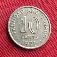 Trinidad And Tobago 10 Cents 1971 KM# 3 Trinité-et-Tobago Trinidad En Tabago Trinite - Trinidad & Tobago