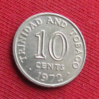 Trinidad And Tobago 10 Cents 1972 KM# 3 Trinité-et-Tobago Trinidad En Tabago Trinite - Trinidad & Tobago