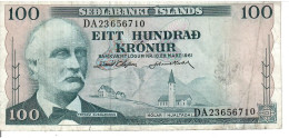 Iceland  P-44  100 Kronur  1961  Sig.38 - Islande