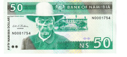 Namibia P.2  50 Dollars 1993  Unc - Namibie
