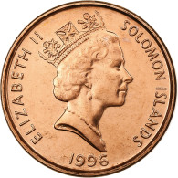 Îles Salomon, Elizabeth II, Cent, 1996, Bronze Plated Steel, SPL - Solomon Islands