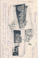 68 Haut-Rhin,  Hirsingue, Hirsingen, Deux Vues, Dont Gasthof  Kirchhofer - Hirsingue