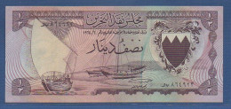 BAHRAIN - P. 3 - ½ Dinar L. 1964 XF++, S/n: See Photos - Bahrain