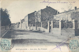 MOSTAGANEM SAINT-JULES RUE PRINCIPALE ALGERIE - Mostaganem