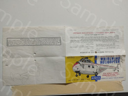 Assembly Instructions Notices De Montage Depliant Airfix Westland Whirlwind Helicopter - Other & Unclassified