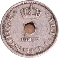 Norway - 10 öre - 1937. - Norvège