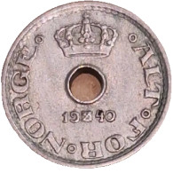 Norway - 10 öre - 1940. - Norvège