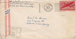 Mariana Islands U.S. 6c Transport 1944 U.S. Army, Postal Service A.P.O. 244 Saipan, Mariana Islands 735th Signal Air War - Mariannes