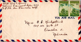 Mariana Islands U.S. 3c Iwo Jima (2) C1945 U.S. Navy, Marine Transport Squadron 353 Saipan, Mariana Islands Concession A - Mariannes