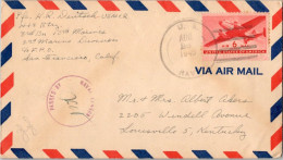 Mariana Islands U.S. 6c Transport 1945 U.S. Navy 10th Marines, 2nd Marine Division Saipan, Mariana Islands Concession Ai - Mariannes