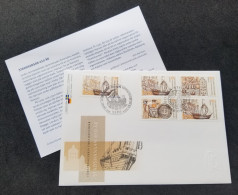 Sweden Germany Joint Issue 650th Hanseatic League 2006 Ship (joint FDC) *dual Postmark *rare - Briefe U. Dokumente