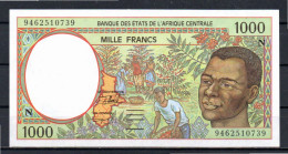 GUINEA ECUATORIAL 1994, 1000 FRANCS, P-502Nb, SC-UNC;, 2 ESCANER - Guinée Equatoriale