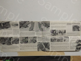 Assembly Instructions Notices De Montage Depliant Monogram WILDCAT U.S. Navy F4F - Other & Unclassified