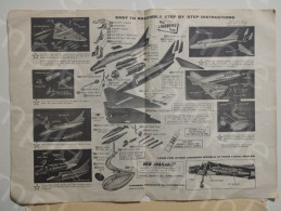Assembly Instructions Notices De Montage Depliant Lindberg DOUGLAS A4D-1 Skyhawk - Other & Unclassified