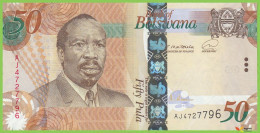 Voyo BOTSWANA 50 Pula 2021 P32e B126e AJ UNC - Botswana