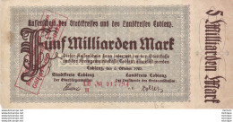 5 Milliard  De  Mark - Allemagne  - Coblenz  - Octobre   1923 - LB 017794 - - Non Classés
