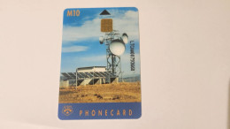 LESOTHO-(LTCAA00--LES-01e)-Earth Station-(Chip S35-LTCAA00)-(12)-(M10)-(LTCAA00793660)-(tirage-1.000)-good Card - Lesotho
