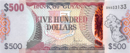 Guyana 500 Dollars 2024 Unc - Guyana