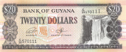 Guyana 20 Dollars 2016 Unc Pn 30f - Guyana