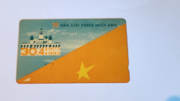 VIETNAM-(16VMCA)-GPT CARD-20 Nam Giai Phong-(62)(16VMCA017418)(6l30.000 Vietnamese Dong)(?)(tirage-19.200)-used Card - Vietnam