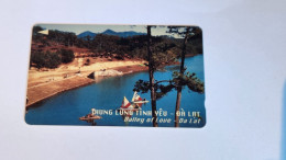 VIETNAM(90MVSA)GPT-Valley Of Love-(67)(90MVSA009763)(30.000 Vietnamese Dong)-(8/94)(tirage-?)used Card - Vietnam