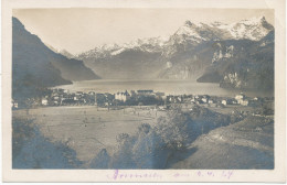 Alte AK Brunnen - Ingenbohl 1924, Blick Auf Den Ort - Ingenbohl