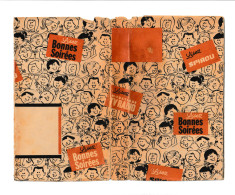 Protège-cahiers Publicitaire - Hebdomadaire " BONNES SOIREES "  ( B391) - R