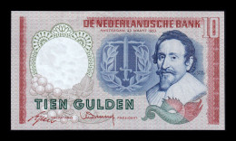 Holanda Netherlands 10 Gulden Hugo De Groot 1953 Pick 85 Sc Unc - 10 Gulden