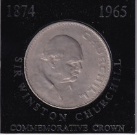 MONEDA DE 1 CROWN DE SIR WINSTON CHURCHILL DEL AÑO 1965 (COIN) - Maundy Sets & Commémoratives