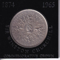 MONEDA DE 1 CROWN DE QUEEN ELIZABETH THE QUEEN MOTHER DEL AÑO 1980 (COIN) - Maundy Sets & Commémoratives
