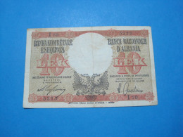 Albania 10 Lek ND 1939, Radar Number 5225 - Albania