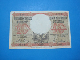 Albania 10 Lek ND 1939 - Albania